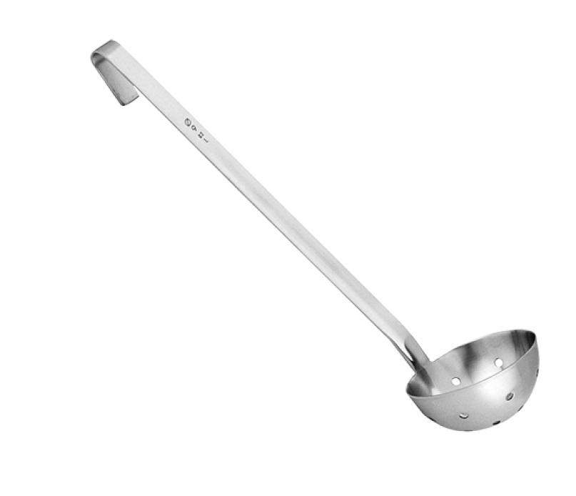 Suppenkelle D8 cm - 0,125 L perforiert